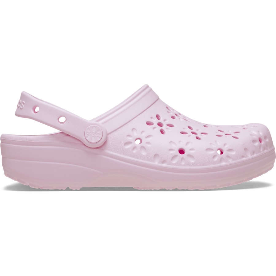 Classic Floral Cut-Out Clog
